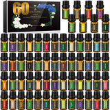 SACATR vista frontal del set de 60 botellas para variedad aromática