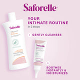 Saforelle textura extendida en piel mostrando absorción rápida