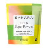 SAKARA frente del envase con diseño claro y beneficios visibles