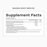 SAKARA ambiente nocturno con luz tenue que ilustra sueño reparador asociado