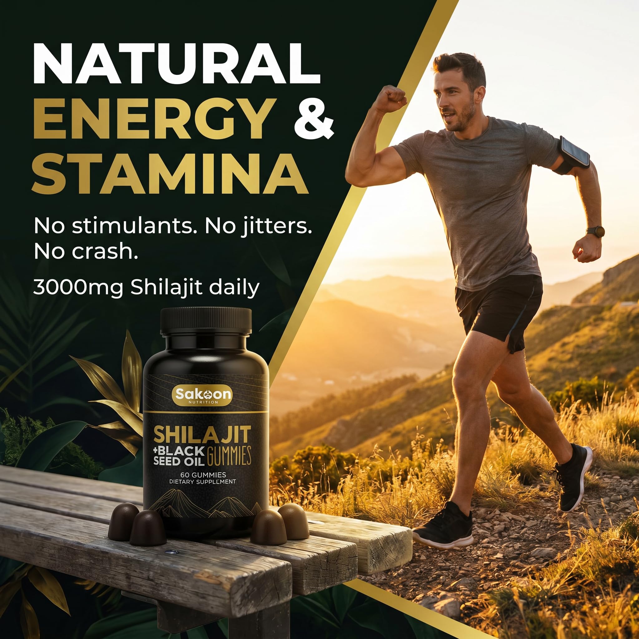 Sakoon nutrition gomitas en ambiente cotidiano que sugiere inclusión fácil en la rutina