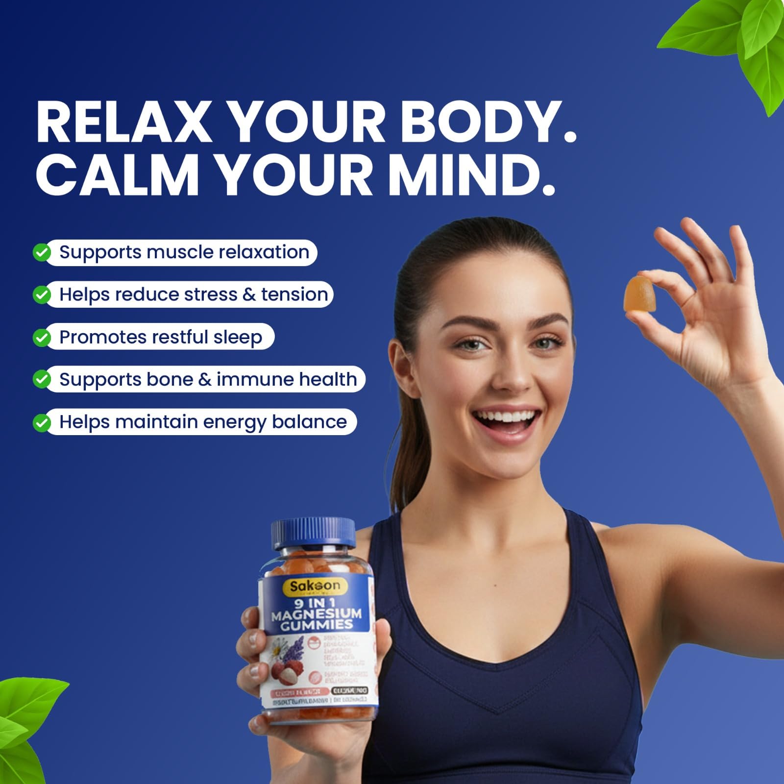 Sakoon Nutrition gomitas en ambiente relajado que sugiere recuperación
