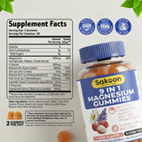 Sakoon Nutrition mano sujetando gomita, fácil de tomar y práctica