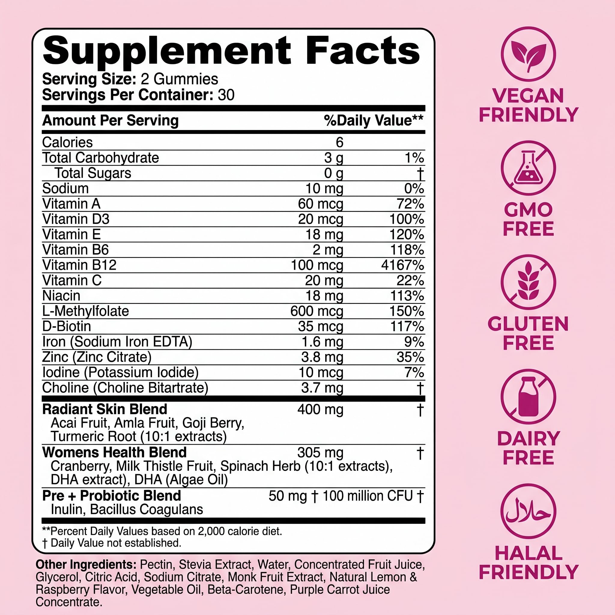 Sakoon nutrition primer plano de textura de gomita, sabor frutal apetecible