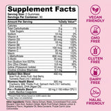 Sakoon nutrition primer plano de textura de gomita, sabor frutal apetecible