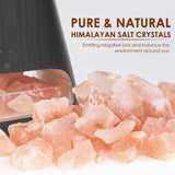 SALKING cristales de sal del Himalaya en cámara, aportan calidez visual