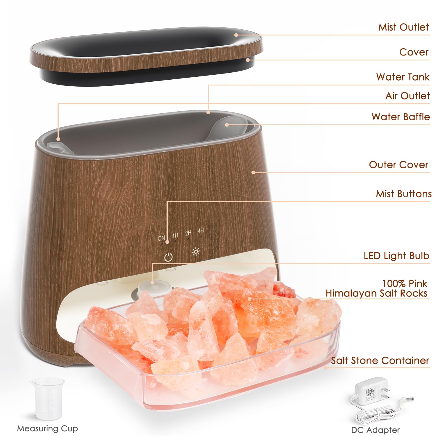 SALKING producto en dormitorio ambientado mostrando iluminación y fragancia acogedora
