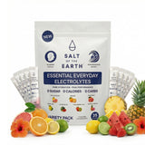 Salt of the Earth frente del empaque mostrando variedad de sabores y conveniencia