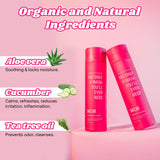 salt.xo pepino y aloe vera como ingredientes naturales y refrescantes