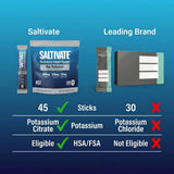 Caja de 45 sobres Saltivate ideal para llevar y uso prolongado
