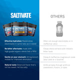 Saltivate tarro abierto con polvo y decoraciones naturales de sandía
