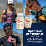 SaltStick empaque en entorno de entrenamiento al aire libre para inspiración