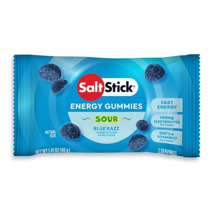 SaltStick gomitas en un bol listas para consumir antes o durante ejercicio