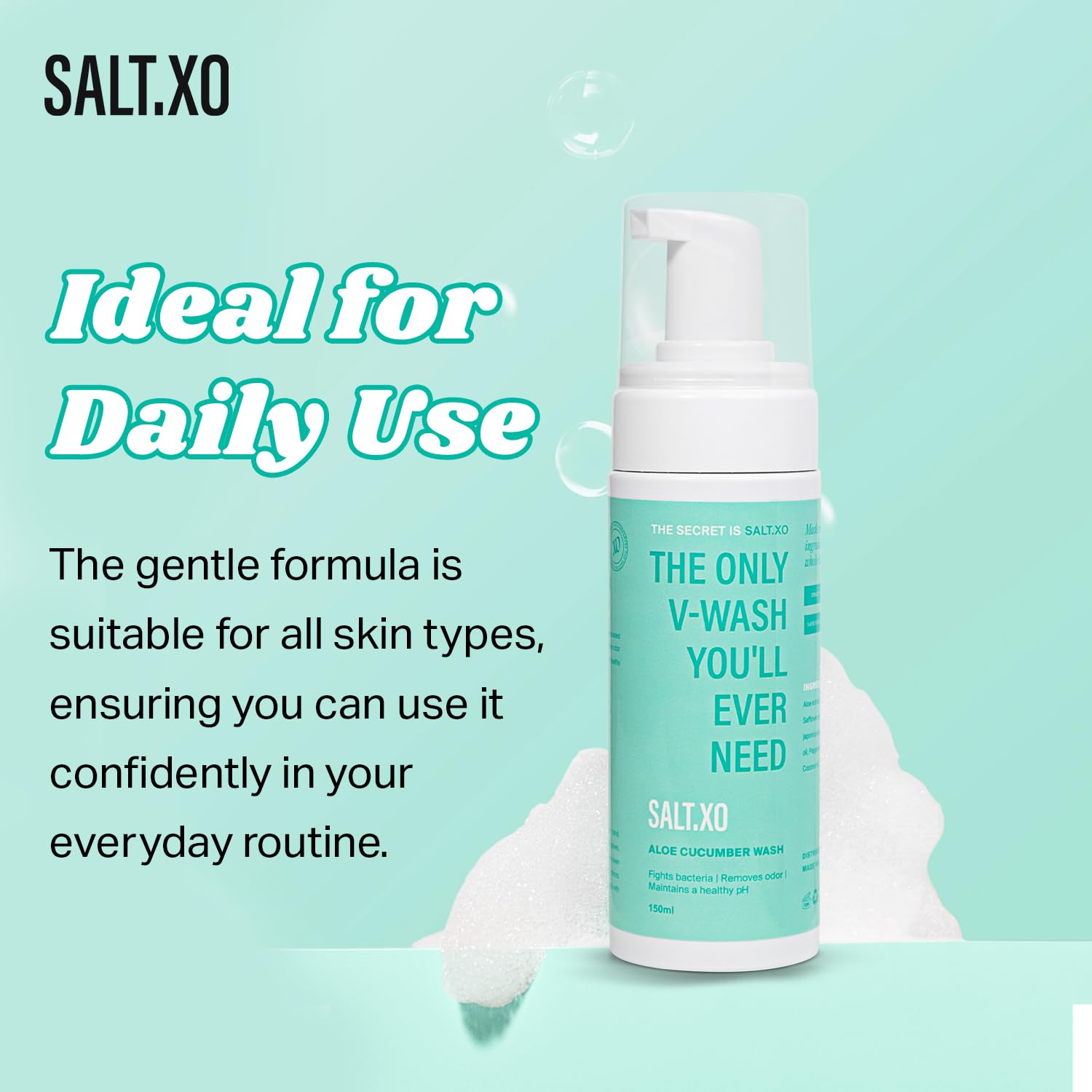 salt.xo ambientación de baño que transmite limpieza íntima y rutina diaria placentera
