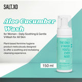 salt.xo textura de espuma suave que facilita limpieza delicada y enjuague rápido