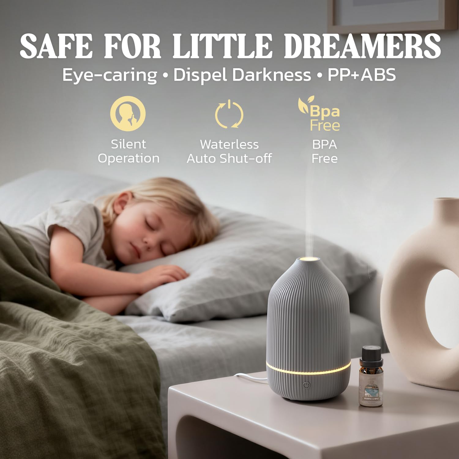 Salubrito luces LED ciclando sete colores para ambiente personalizable