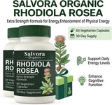 Salvora Organic cápsula en primer plano mostrando calidad y pureza