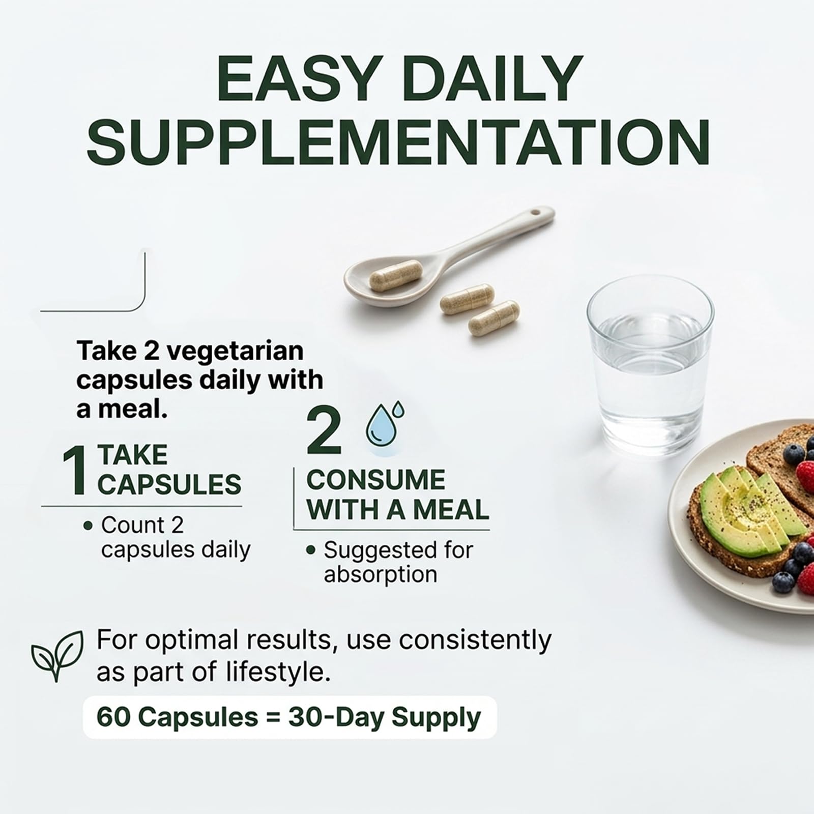 Salvora Organic cápsula en mano para apreciar tamaño y facilidad