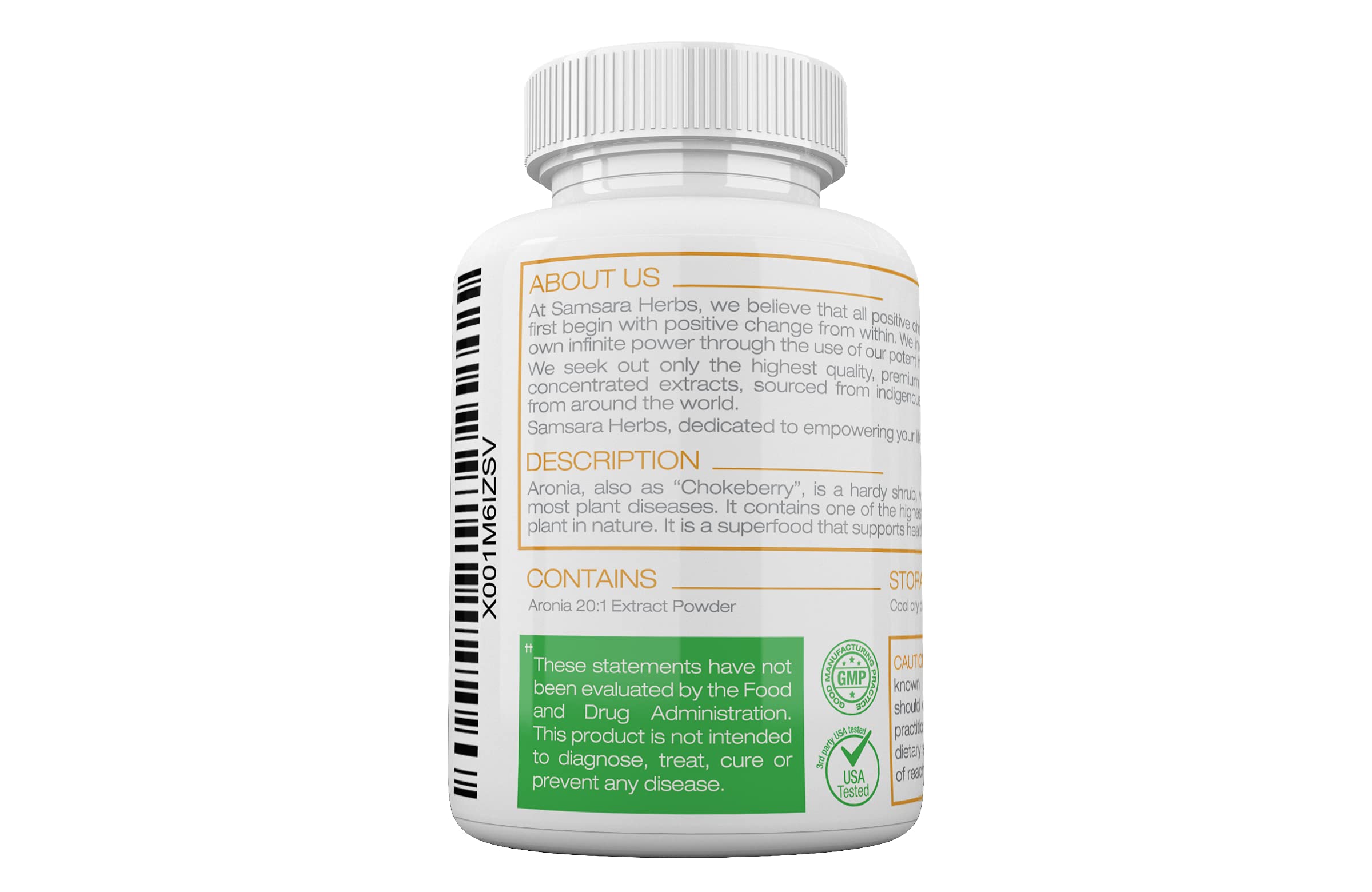 Samsara Herbs cápsula junto a moneda para comparar tamaño y visualizar escala