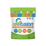 SAN Rawfusion envase frontal mostrando la marca y sabor vainilla, ideal para elección limpia
