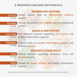 Sana Herbal Sciences ingredientes botánicos dispuestos resaltando variedad