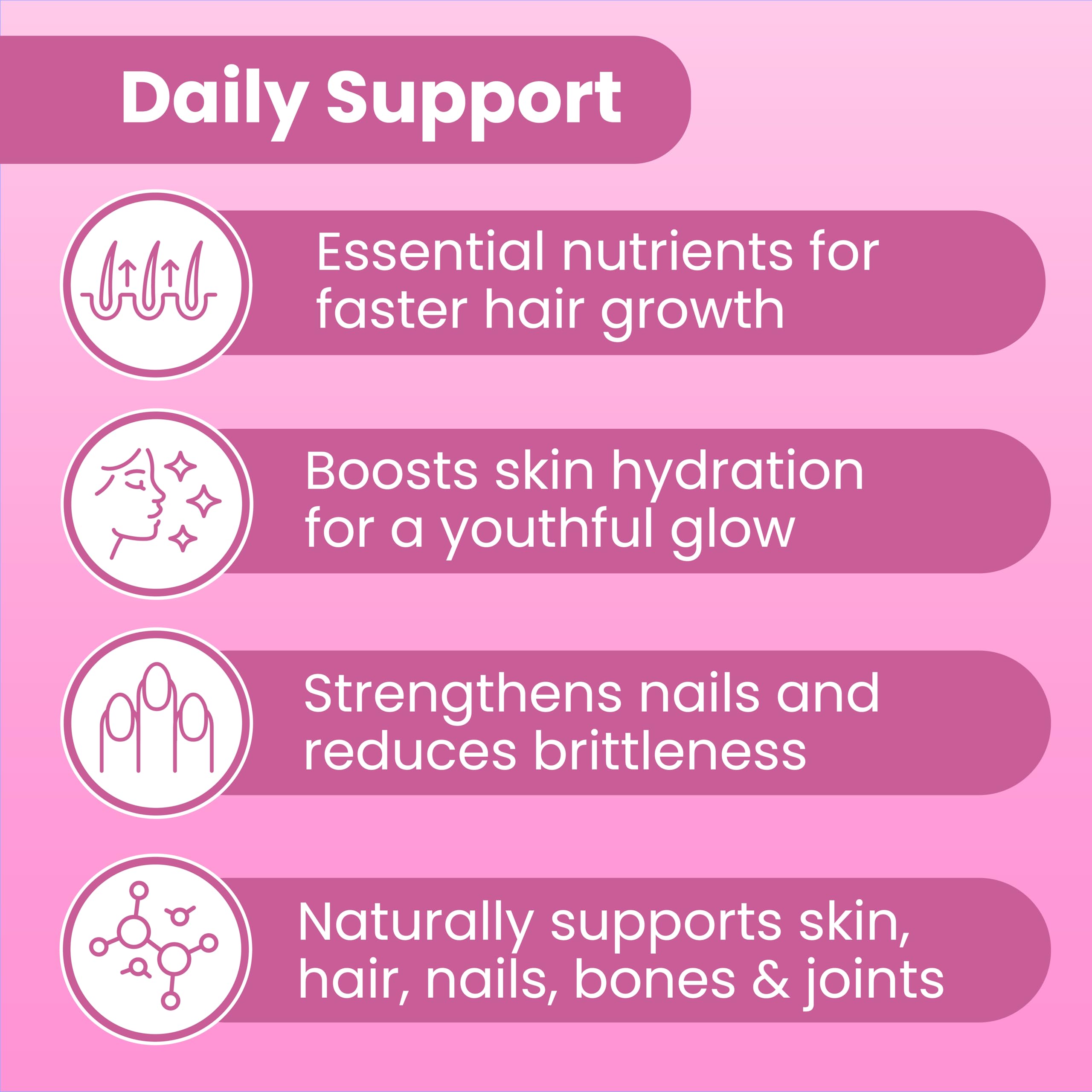 Sanar Naturals cápsulas junto a una regla para comparar tamaño
