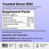 Sanar Naturals comparación visual entre cápsula y polvo sin azúcares añadidos