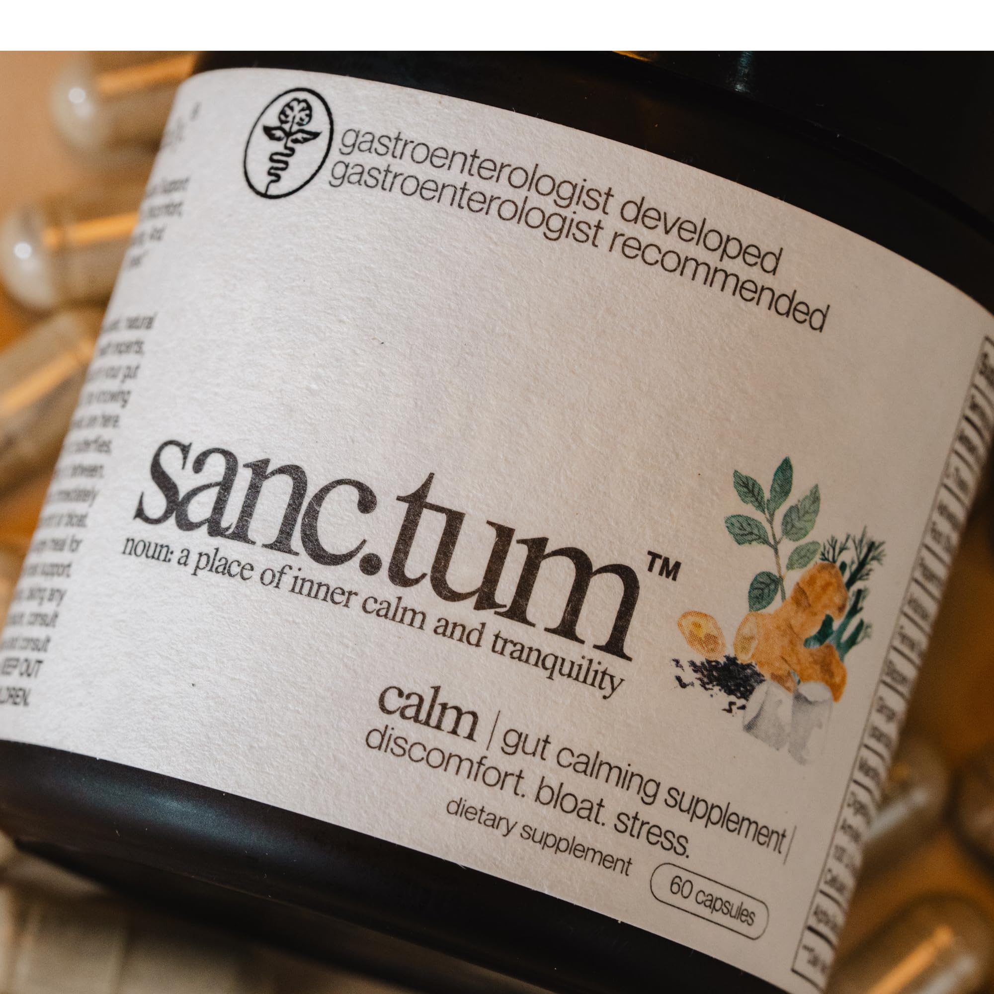 Selección de hierbas usadas en Sanctum para soporte de la mucosa intestinal