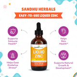 SANDHUHERBALS mezcla en zumo ilustrando uso fácil para toda la familia