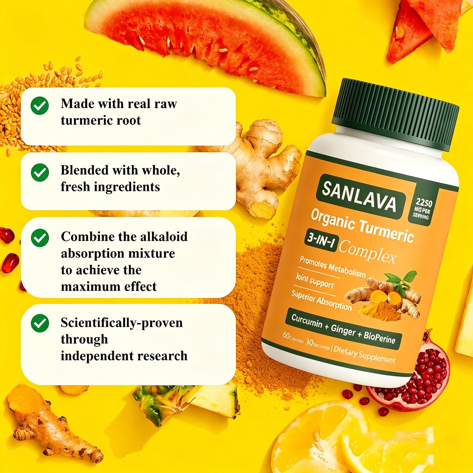 Sanlava etiqueta con ingredientes para verificar origen orgánico y composición