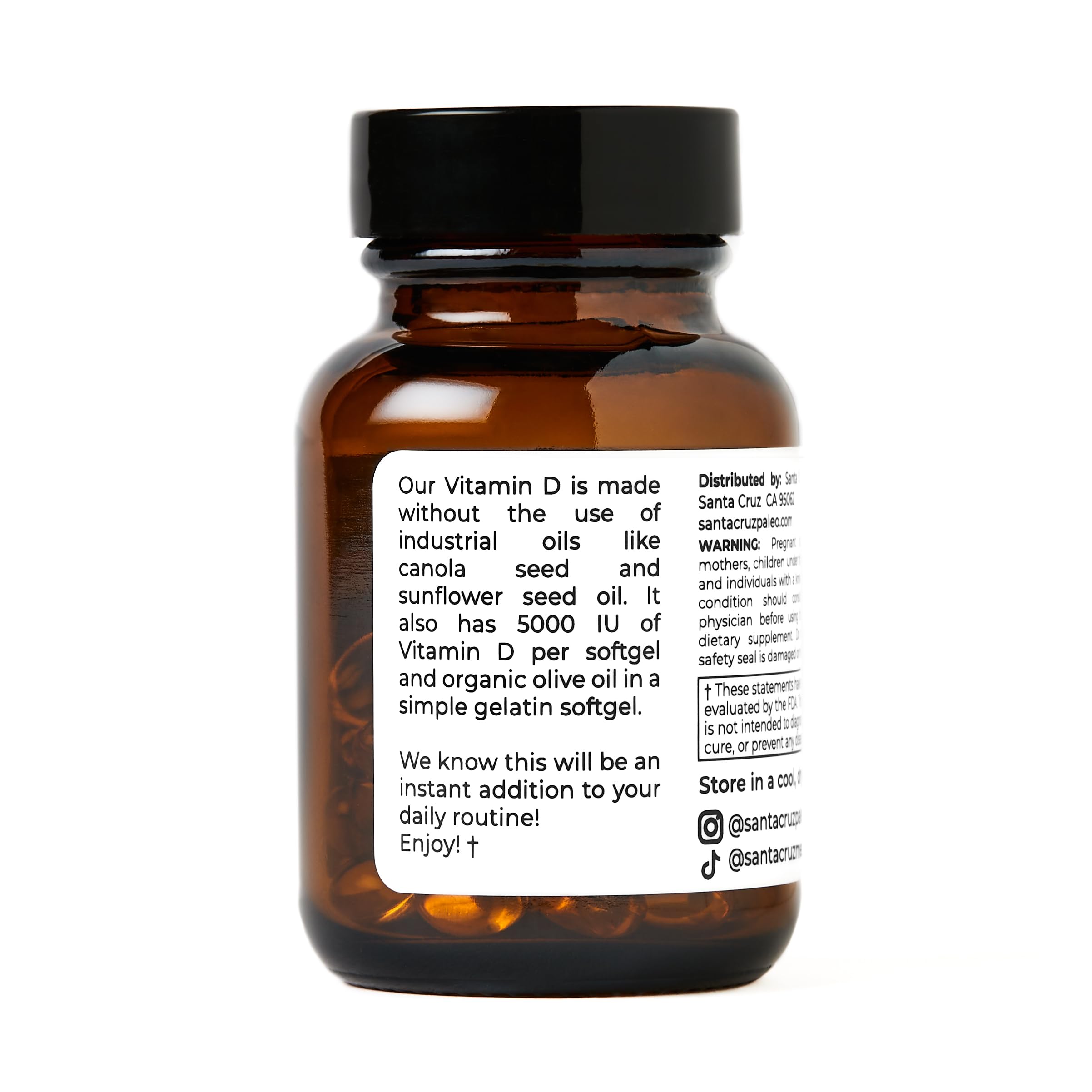 Santa Cruz Paleo aceite de oliva cerca de softgels destacando absorción natural