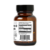 Santa Cruz Paleo botella abierta con softgels organizadas para visualización