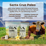 Santa Cruz Paleo cucharada con porción de 20 g para control preciso de proteína