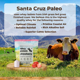 Santa Cruz Paleo cucharada de proteína aislada, fácil dosificar