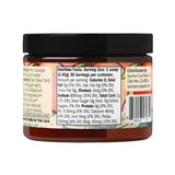 Santa Cruz Paleo etiqueta con lista de ingredientes y sales reales, fácil lectura para consumidores