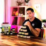Santa Cruz Paleo en botella de deporte, portátil para entrenamientos y viajes