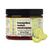 Santa Cruz Paleo frente del envase mostrando 30 servicios y sabor honeydew