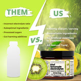 Santa Cruz Paleo vaso preparado kiwi lemonade refrescante y sin azúcar