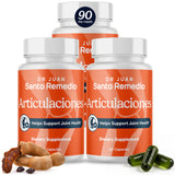 Santo Remedio frasco frontal mostrando etiqueta y beneficio para movilidad