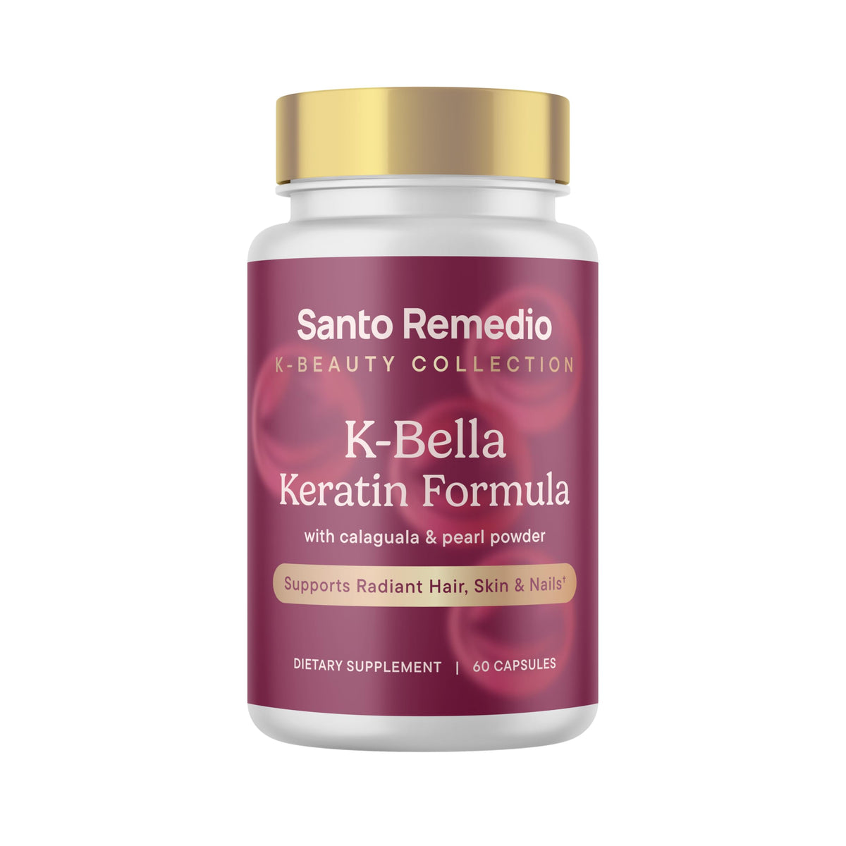 Santo Remedio frasco frontal mostrando presentación y beneficio estético