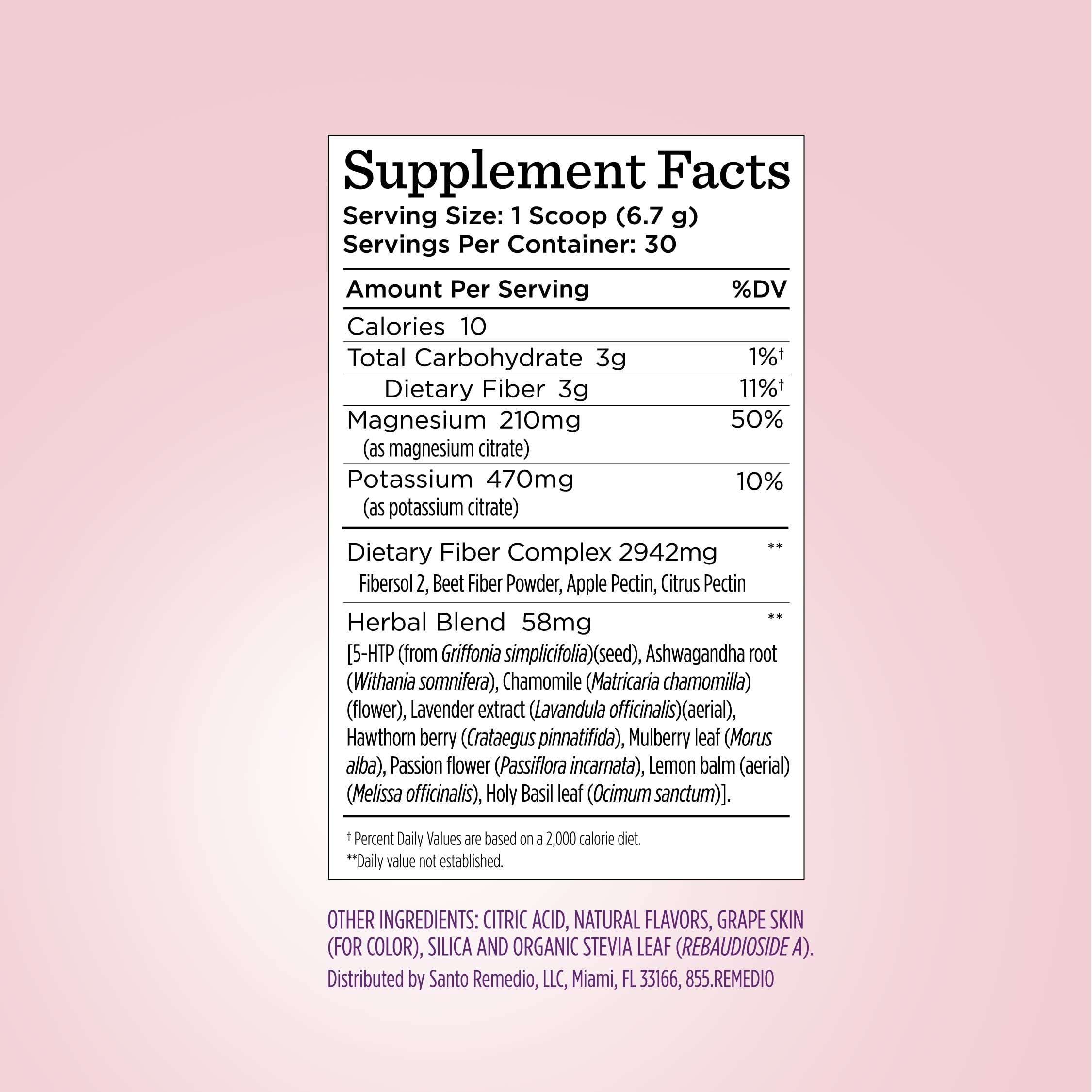 Santo Remedio bebida servida en vaso resaltando disolución rápida
