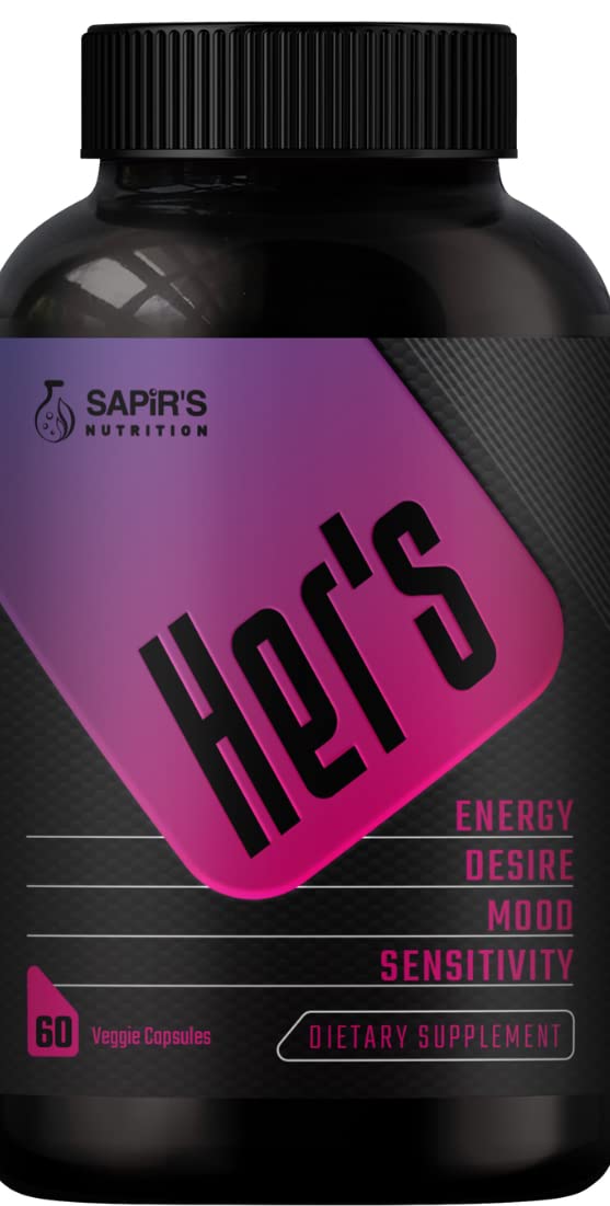 Sapir's Nutrition frasco frontal del producto que inspira confianza
