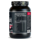SASCHA FITNESS textura del polvo sabor fresa, mezcla cremosa y fácil disolución