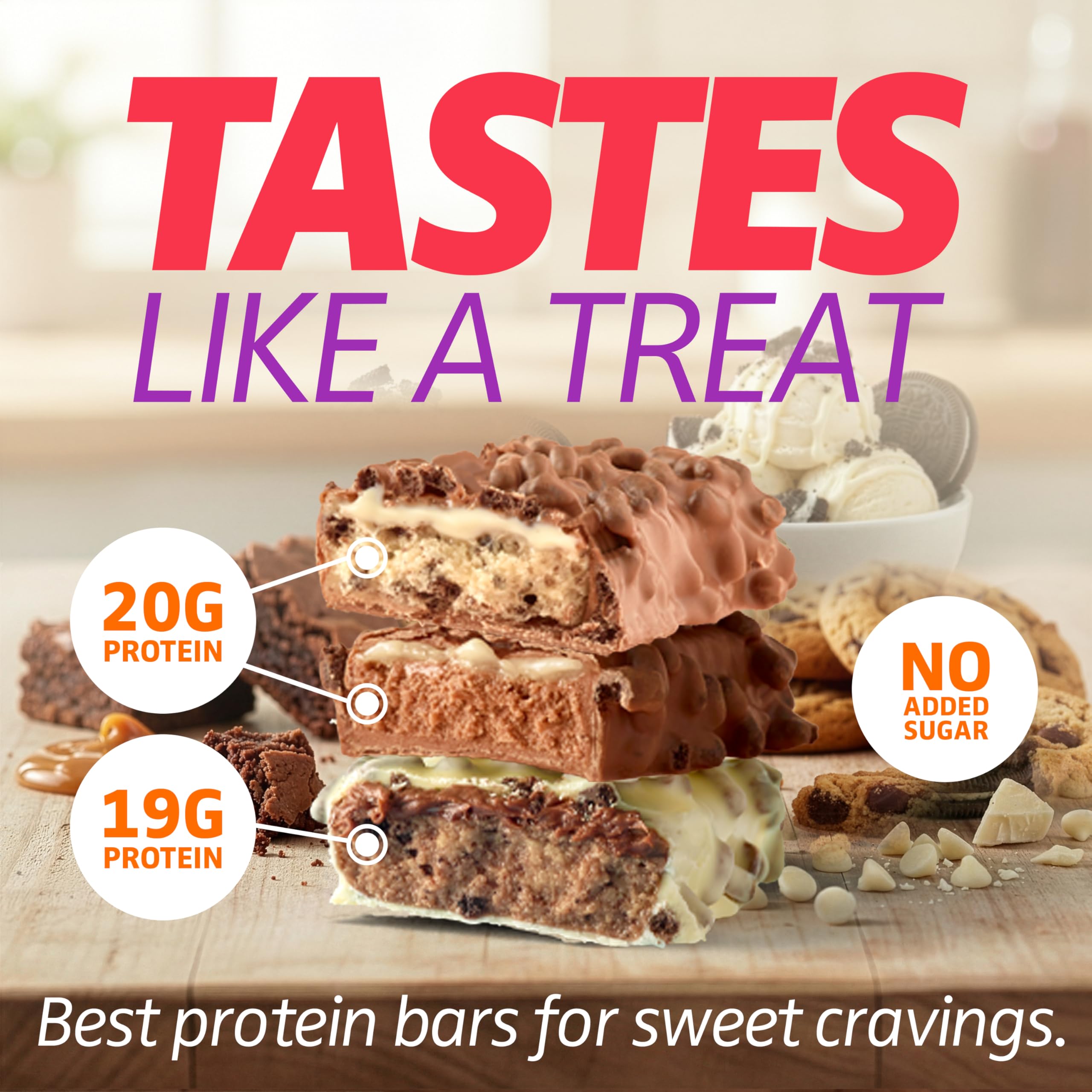 Satisfy Your Crave barra en mano lista para consumo y energía instantánea