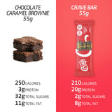 Satisfy Your Crave etiqueta de ingredientes y datos nutricionales clara y legible