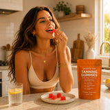 Savanna Skin escena de playa para uso previo a vacaciones y brillo