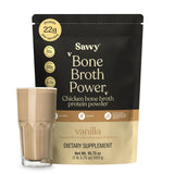 SAVVY empaque frontal del producto mostrando etiqueta y beneficios visibles