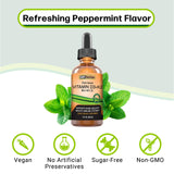 SBR Nutrition aplicación sublingual demostrando uso cómodo y sabor menta