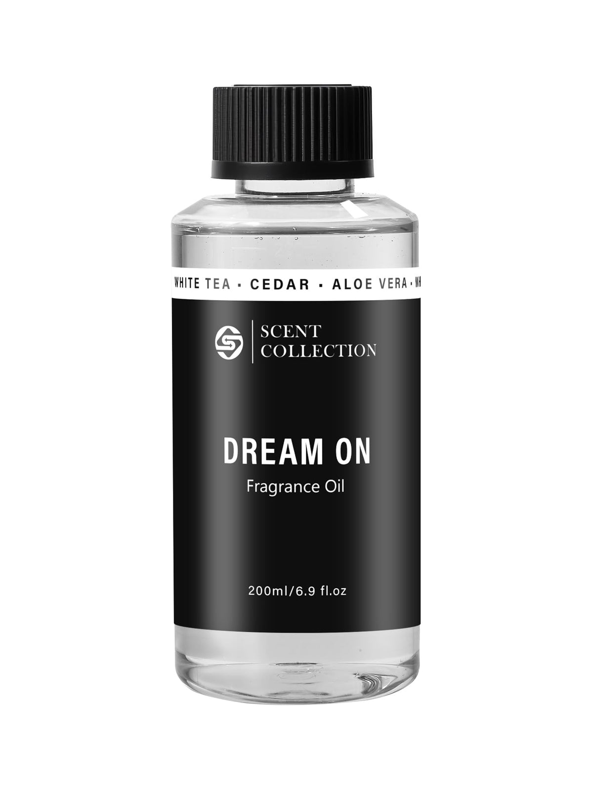 scent collection frasco frontal mostrando diseño premium y capacidad 200 ml