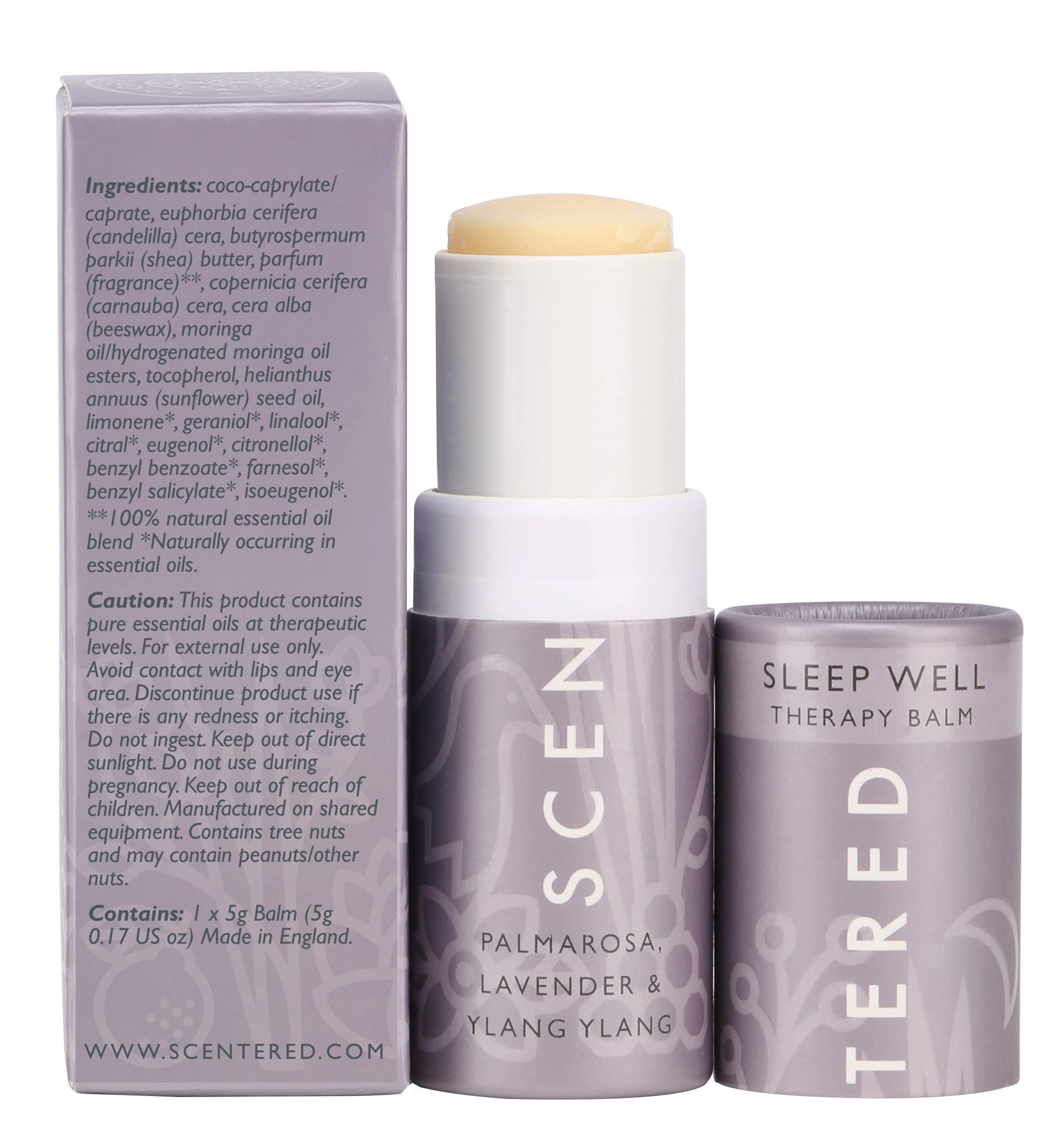 Scentered en ambiente relajante con almohada y luz tenue